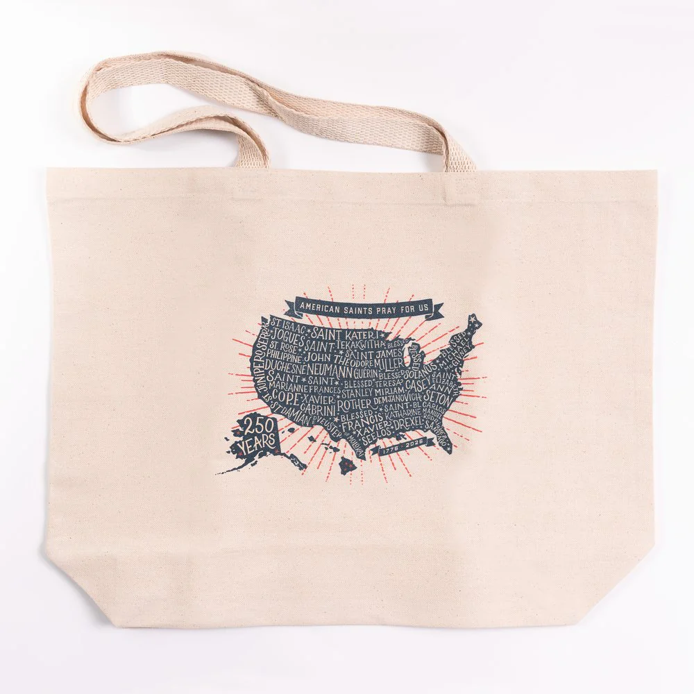 American Saints 250th Commemorative Canvas Tote