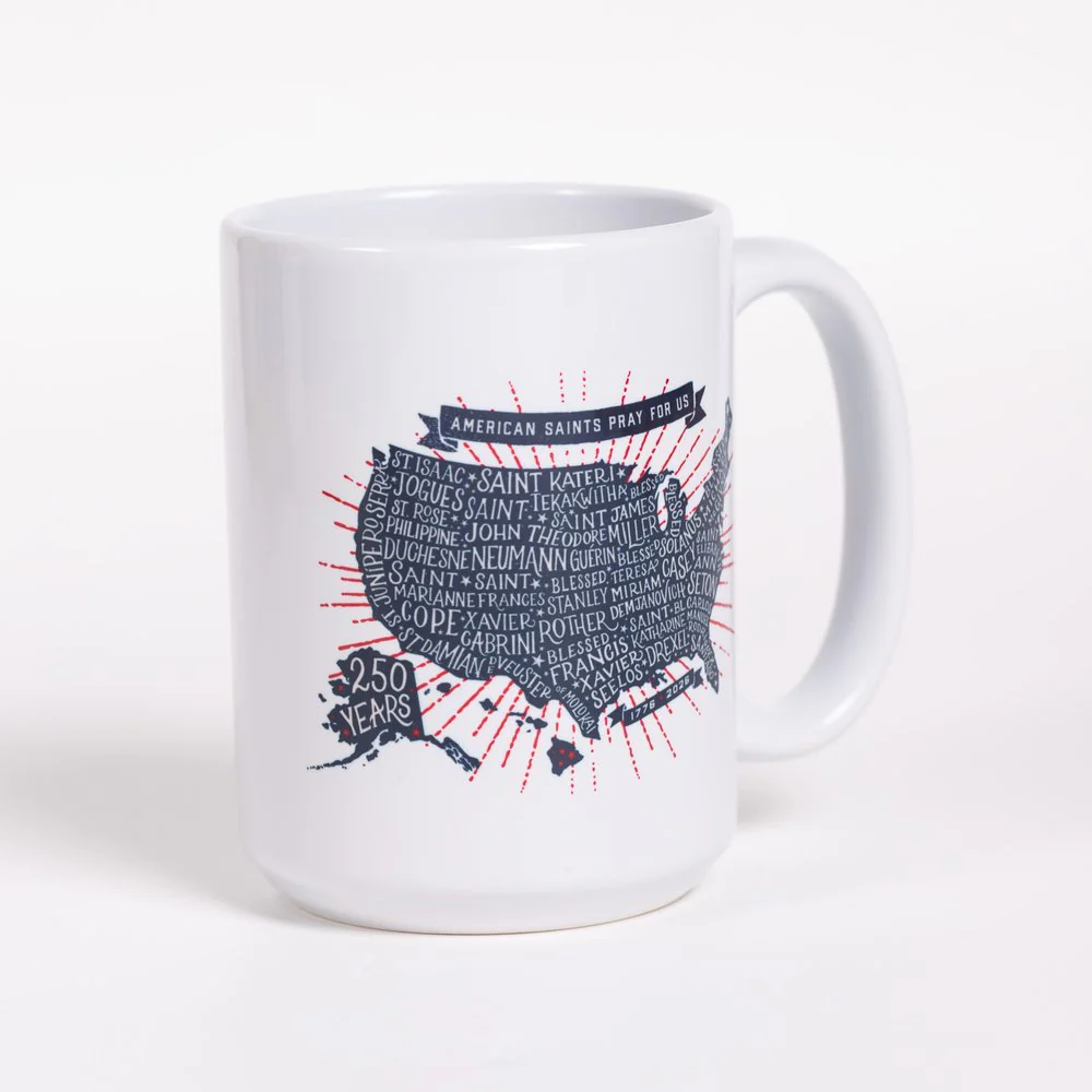 American Saints 250th Commemorative Mug - Image 3