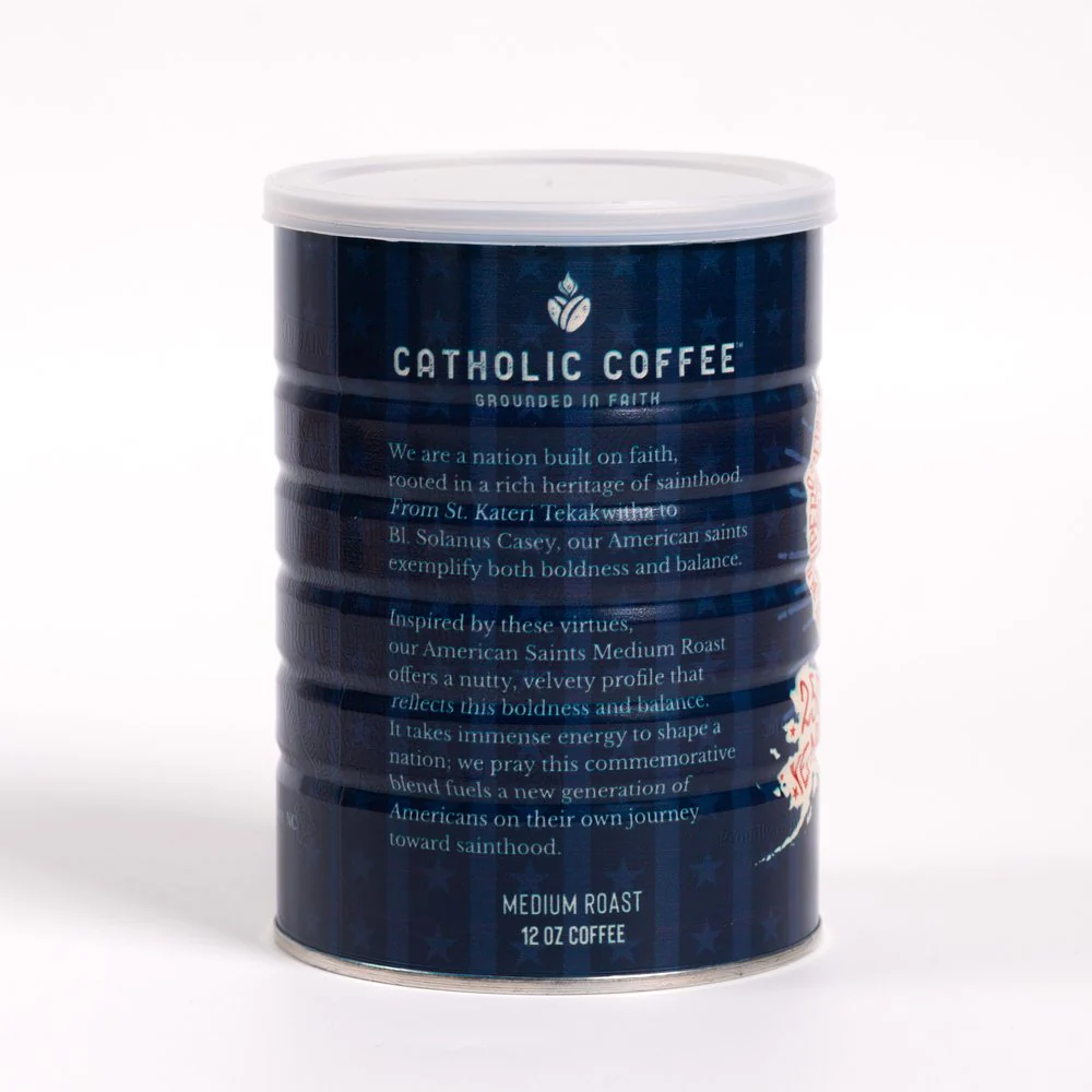 American Saints Medium Roast Coffee in 250th Anniversary Commemorative Can - Image 4