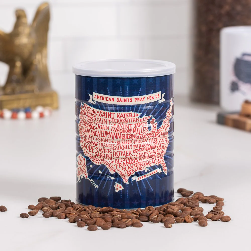 American Saints Medium Roast Coffee in 250th Anniversary Commemorative Can - Image 5
