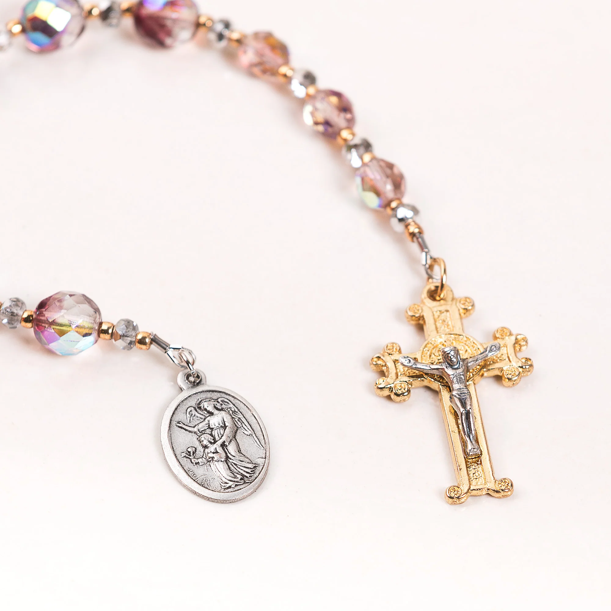 Amethyst Crystal Guardian Angel Chaplet - Image 2