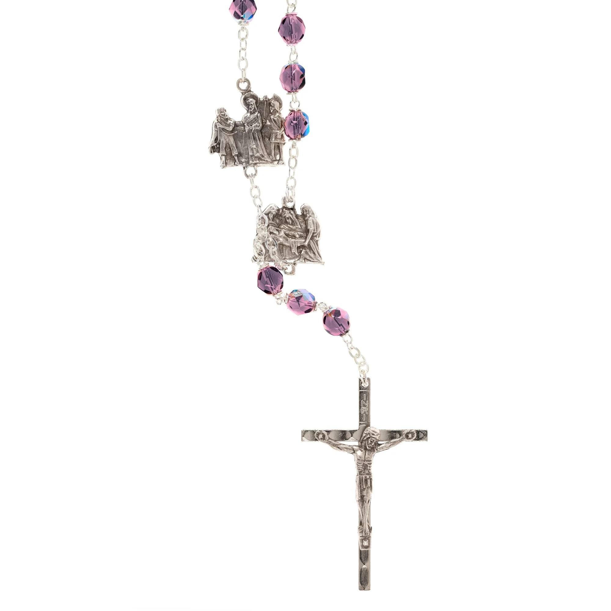 Amethyst Stations of the Cross Chaplet