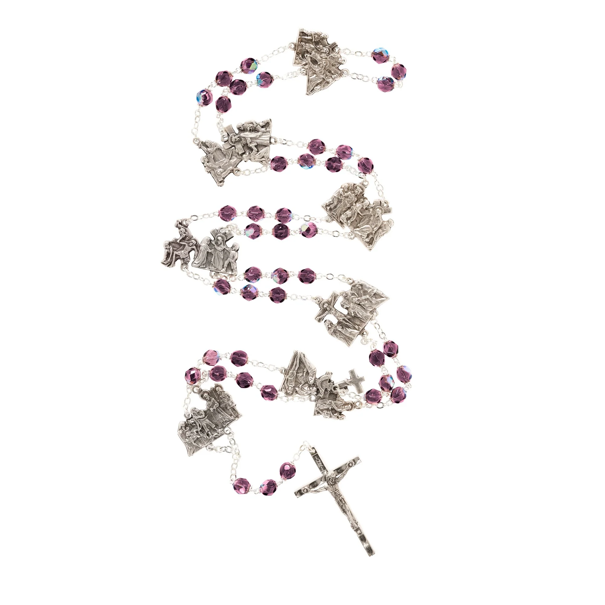 Amethyst Stations of the Cross Chaplet - Image 2