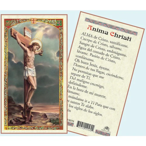 Anima Christi Tarjeta - Espanol