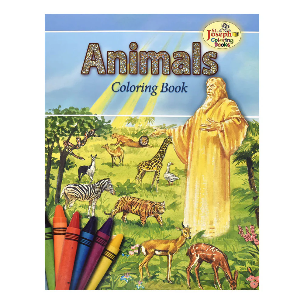 Animals of the Bible Coloring Book