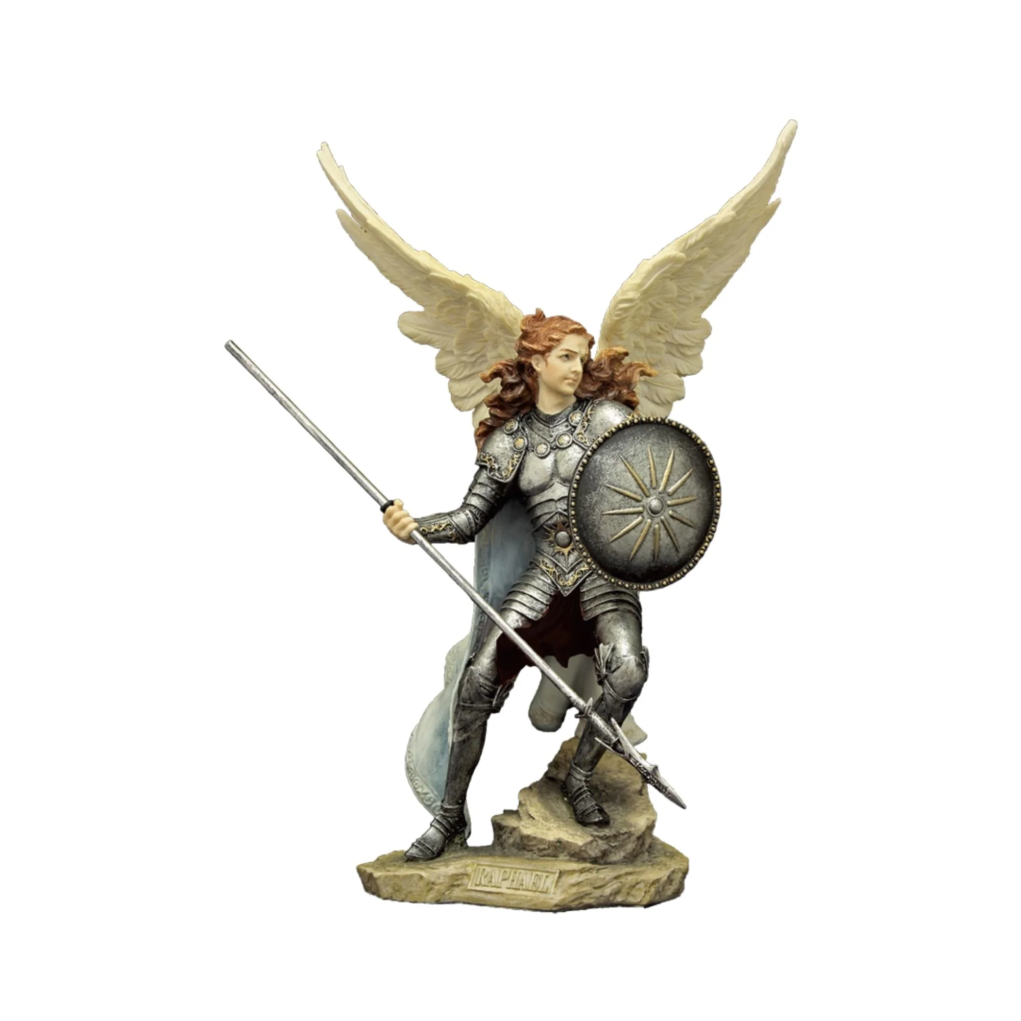 Archangel Raphael - 9" Color Statue - Image 2