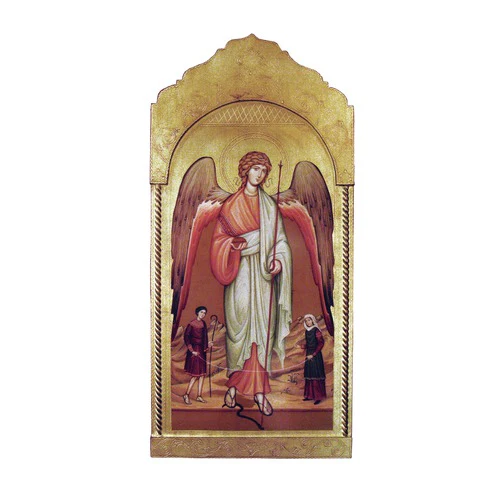 Archangel Raphael Plaque, 21X45"