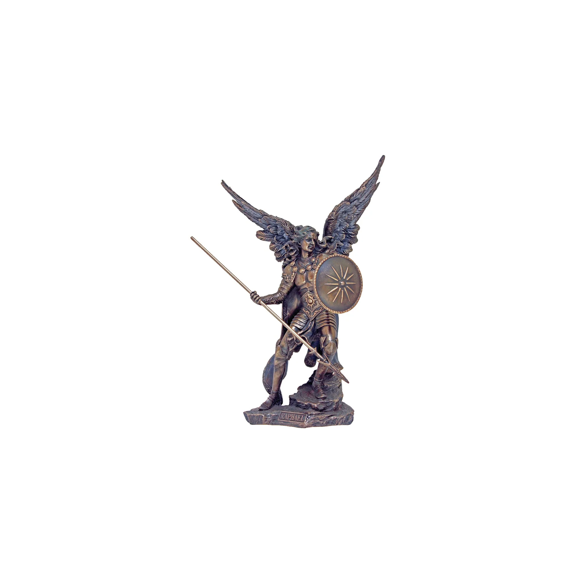 Archangel Raphael Statue 9 Inch - Image 2