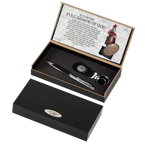 Armor of God Pen & Key Chain - Gift Set