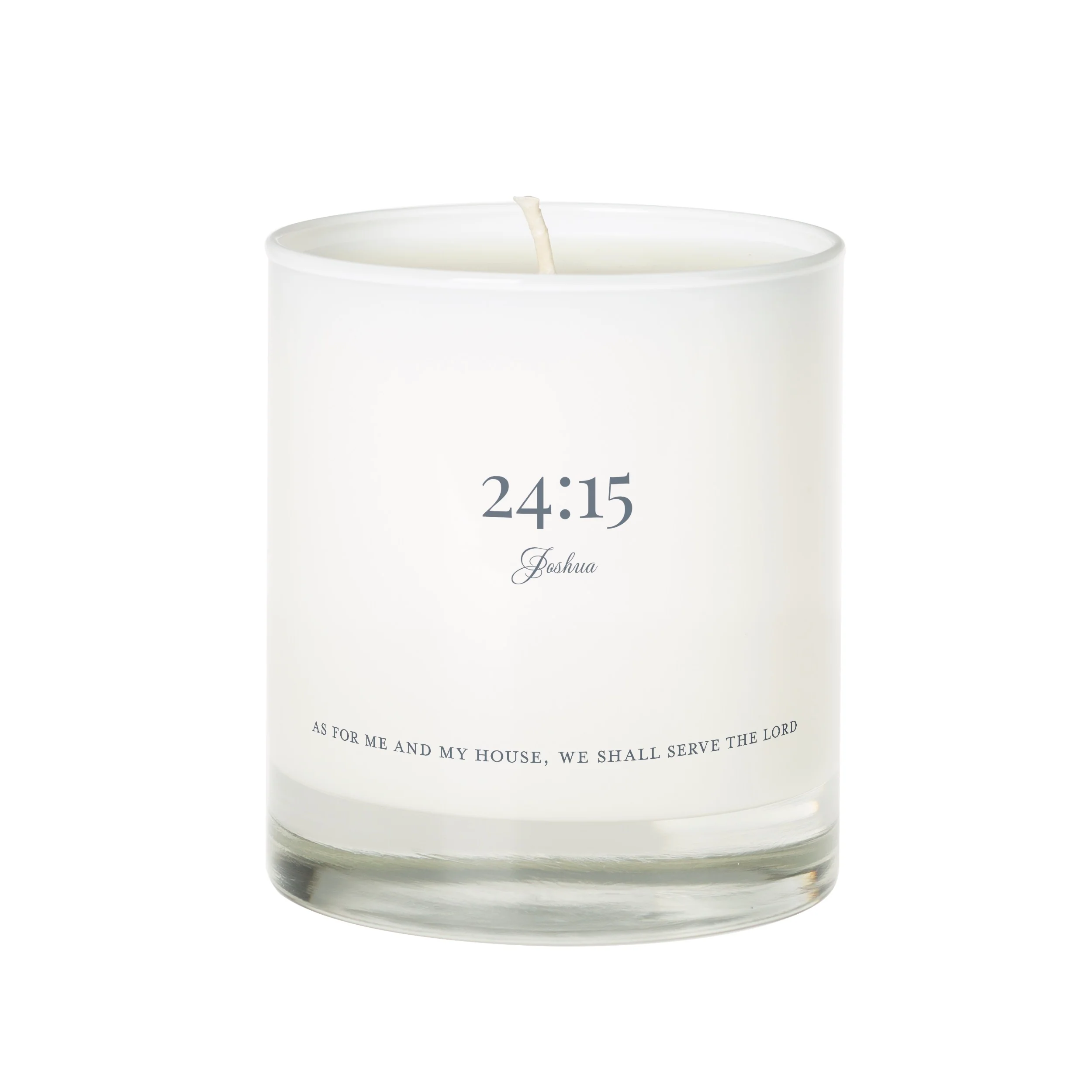 As For Me & My House, We Will Serve The Lord Scented Candle - Image 3