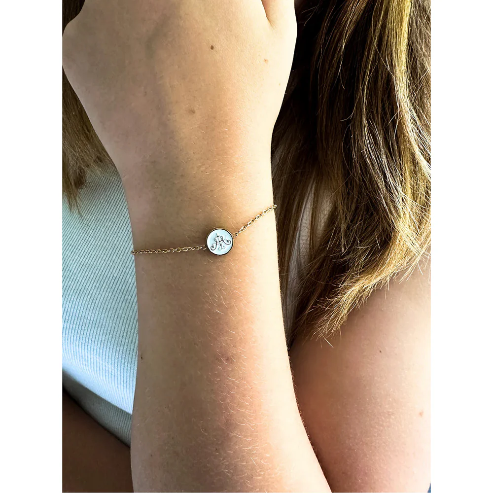 Ave Maria Chain Link Bracelet - Image 3