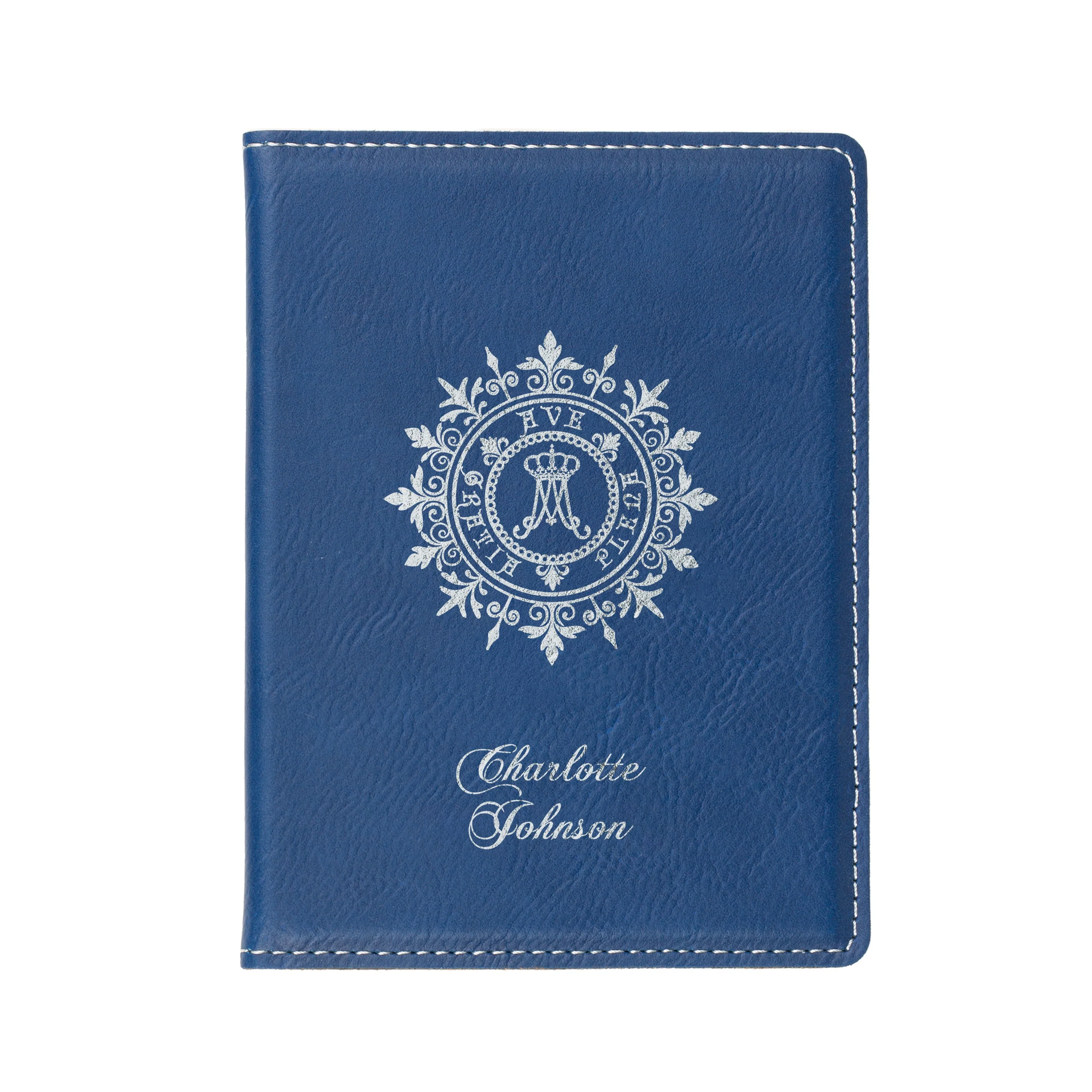 Ave Maria Passport Cover - Blue or White - Image 2