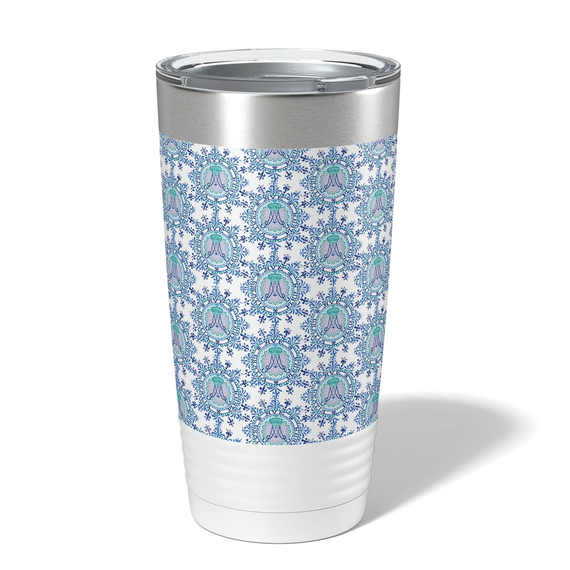 Ave Maria White Insulated 20oz Tumbler - Image 2