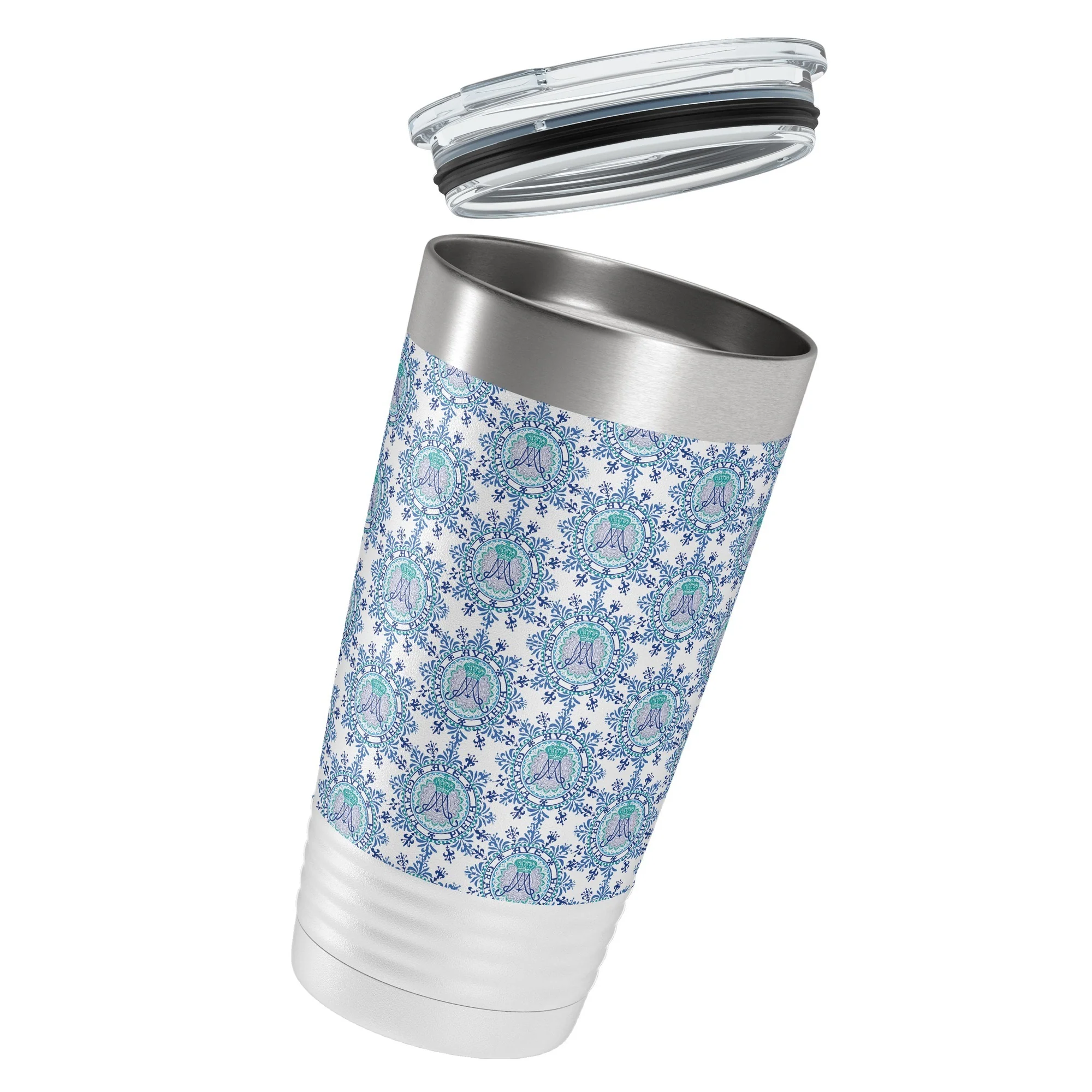 Ave Maria White Insulated 20oz Tumbler - Image 3