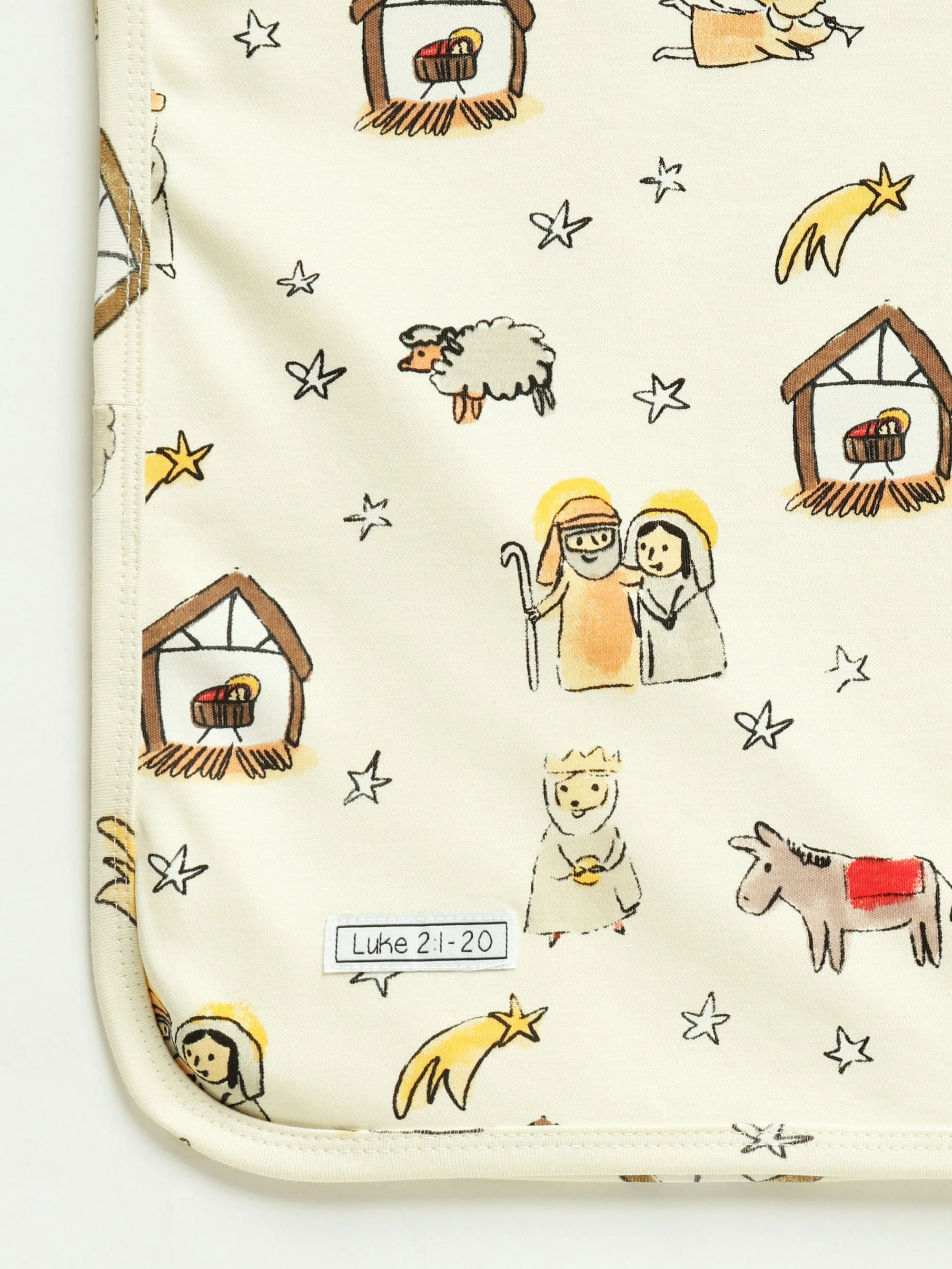 Away in a Manger Swaddle Cotton - Image 2