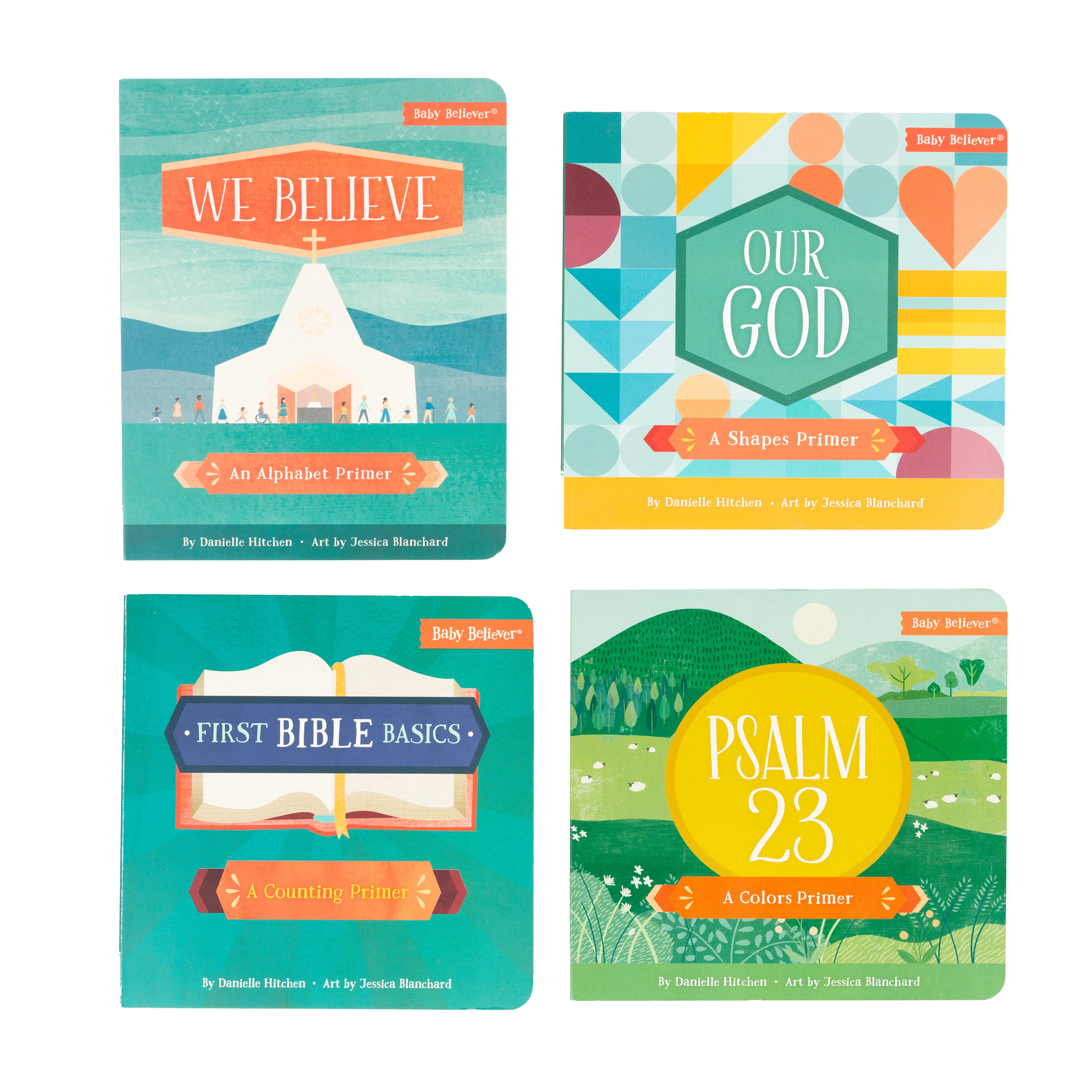Baby Believer Primers Board Book Set - Colors, Shapes, Numbers & Letters - Image 2