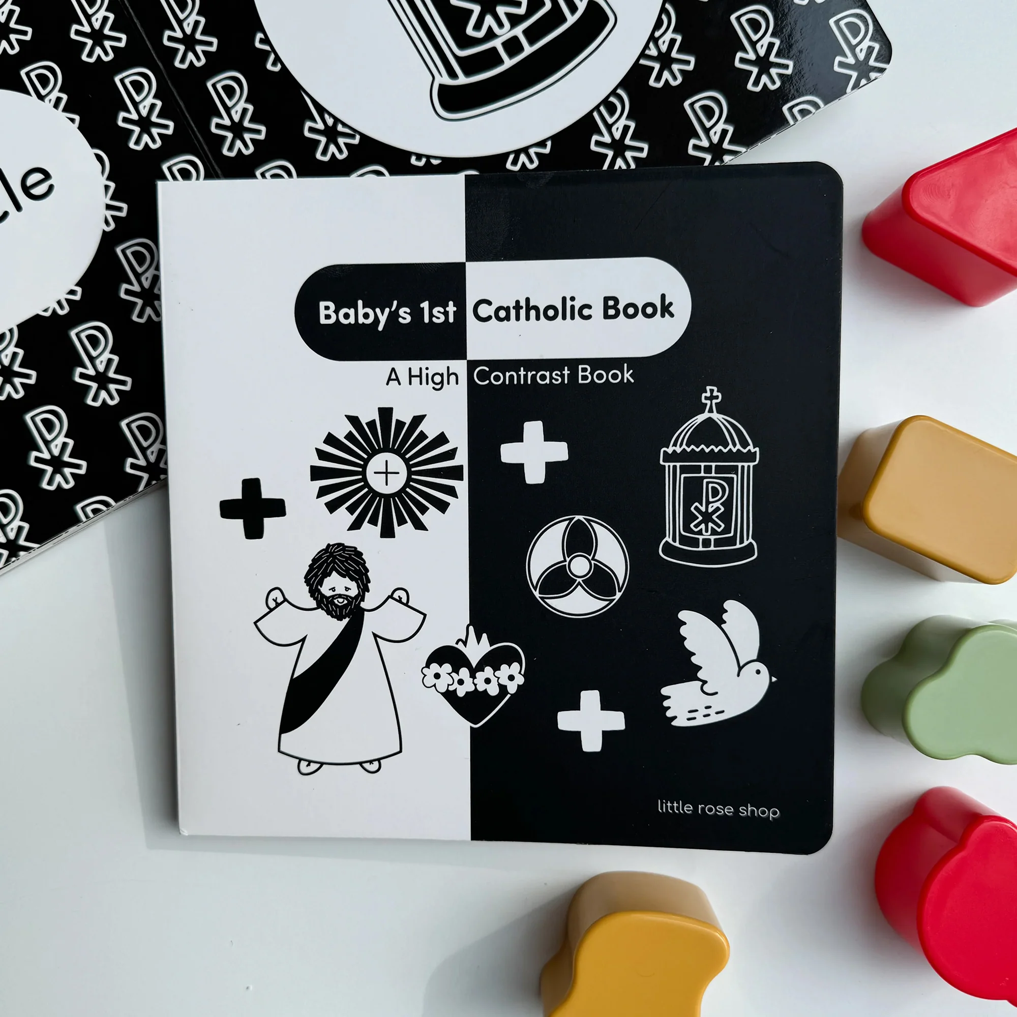 Baby's 1st Catholic Book: A High Contrast Board Book - Image 4