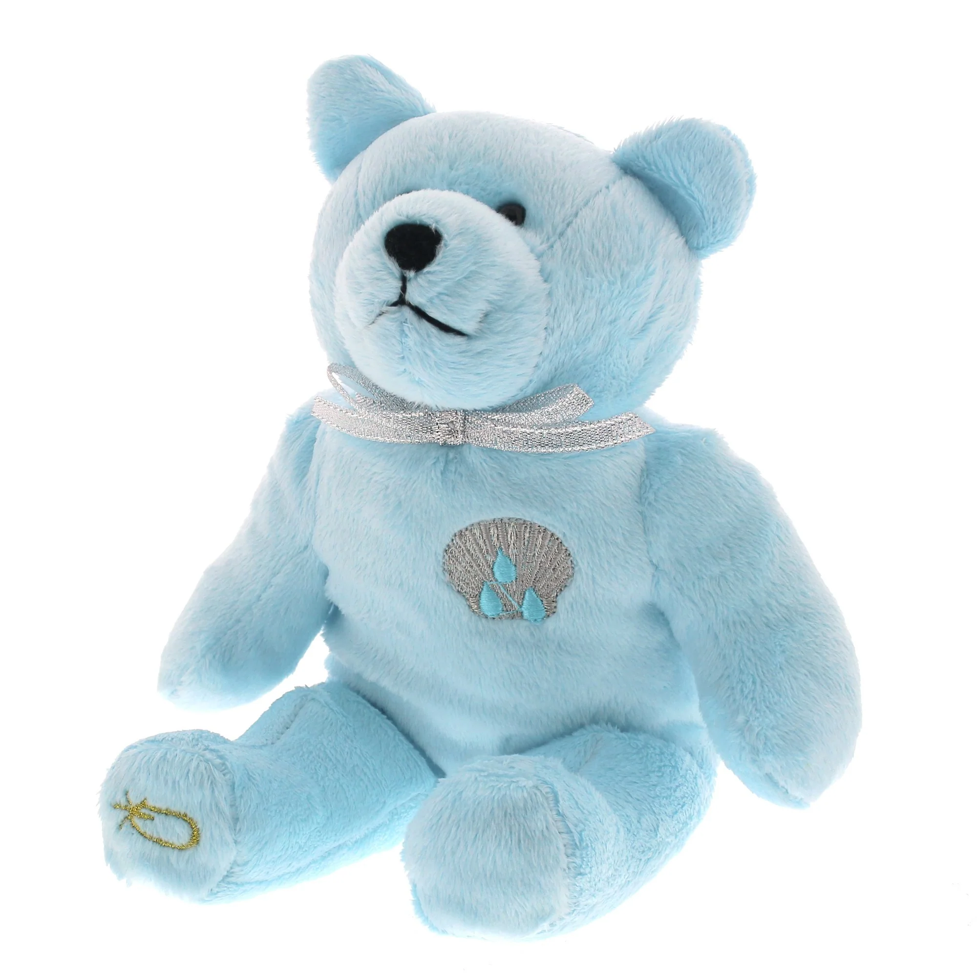 Baptism Bear Plush – Blue, Pink, or White