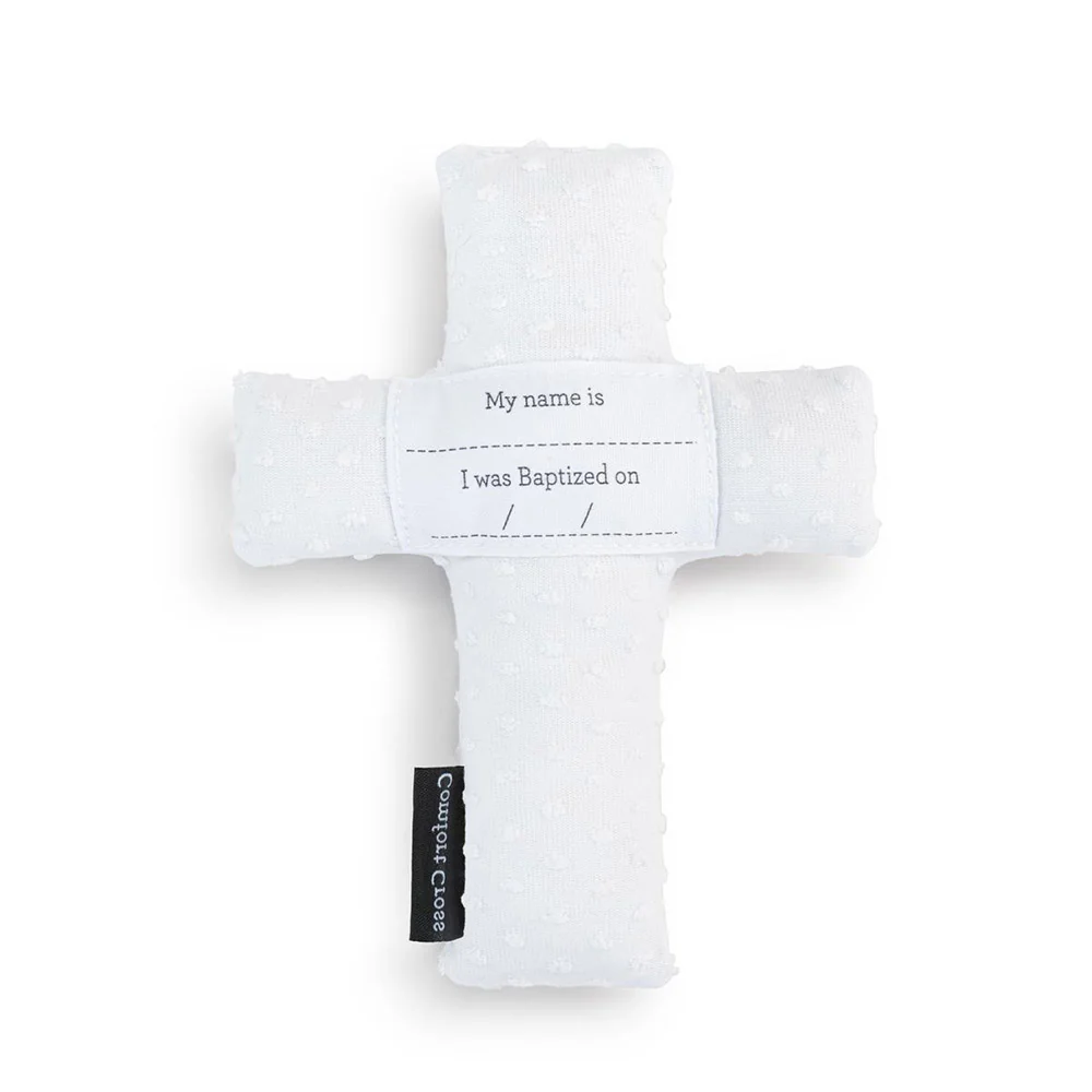 Baptism Plush Comfort Cross - Image 3