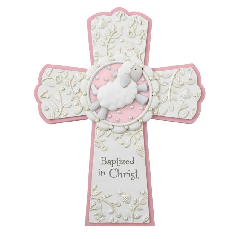 Baptized in Christ Lamb Crosses - Boy or Girl - Image 4