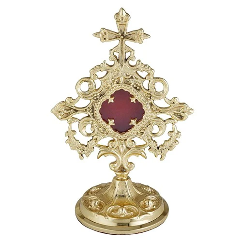 Baroque Handcrafted Solid Brass Reliquary