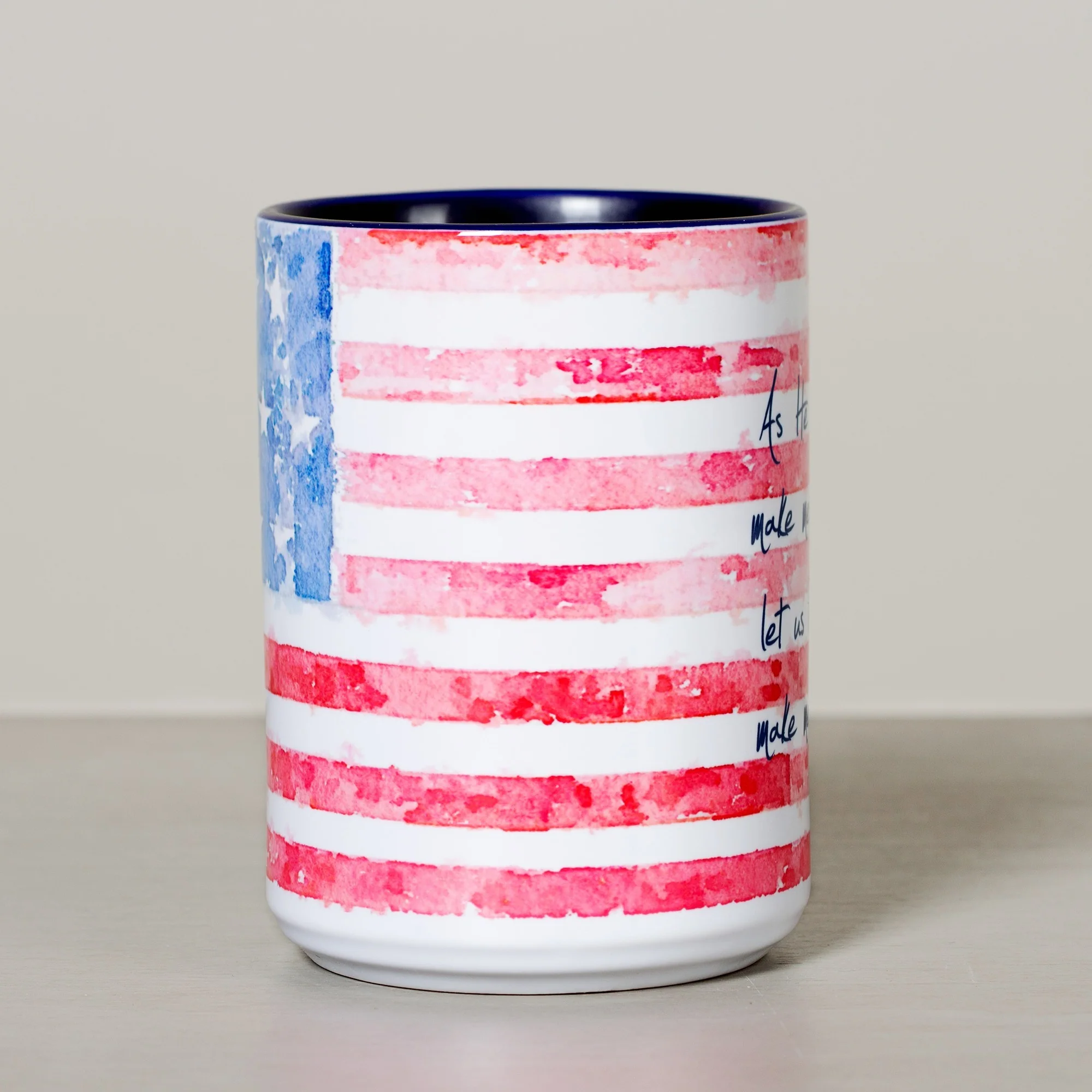 Battle Hymn American Flag Mug - Image 4