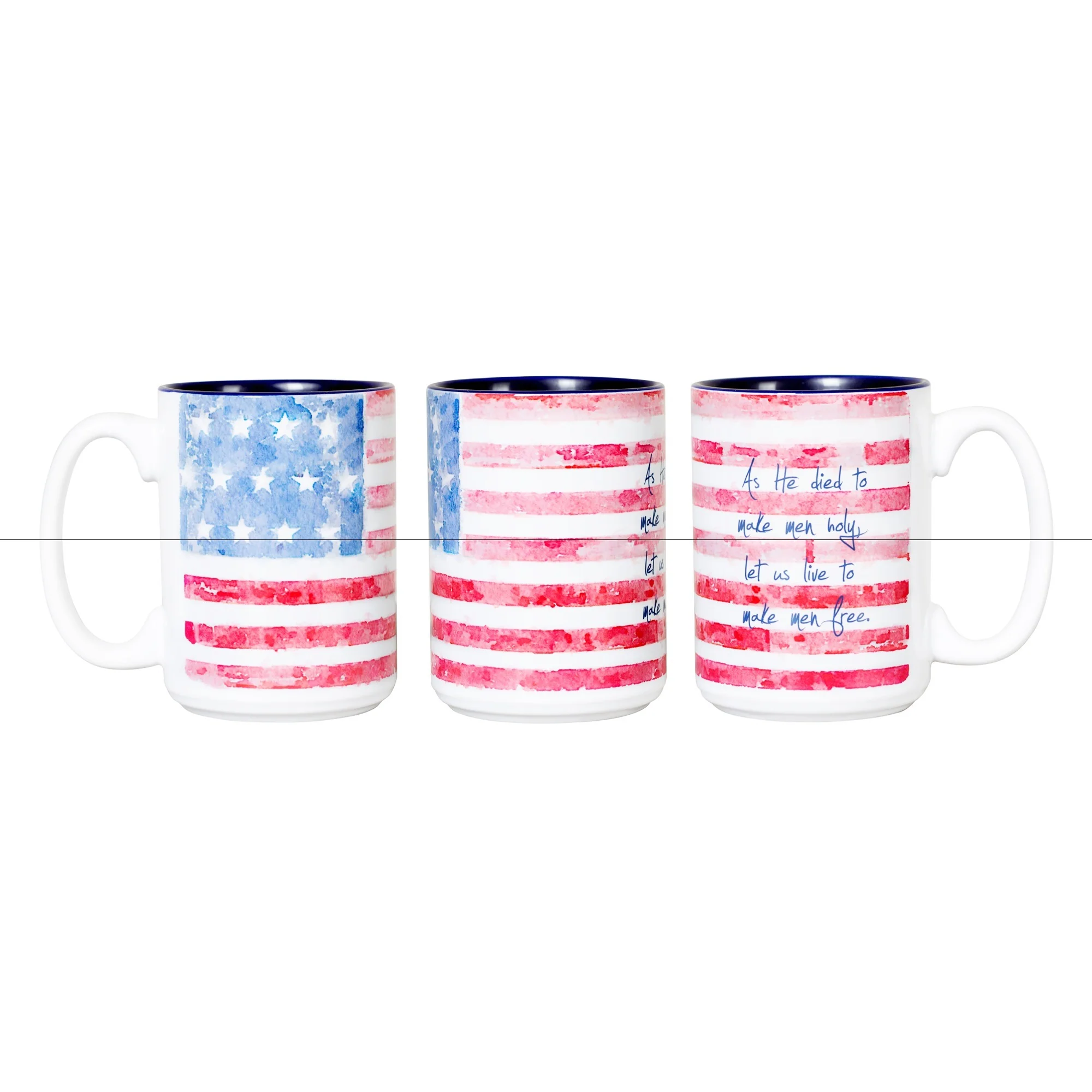 Battle Hymn American Flag Mug - Image 5