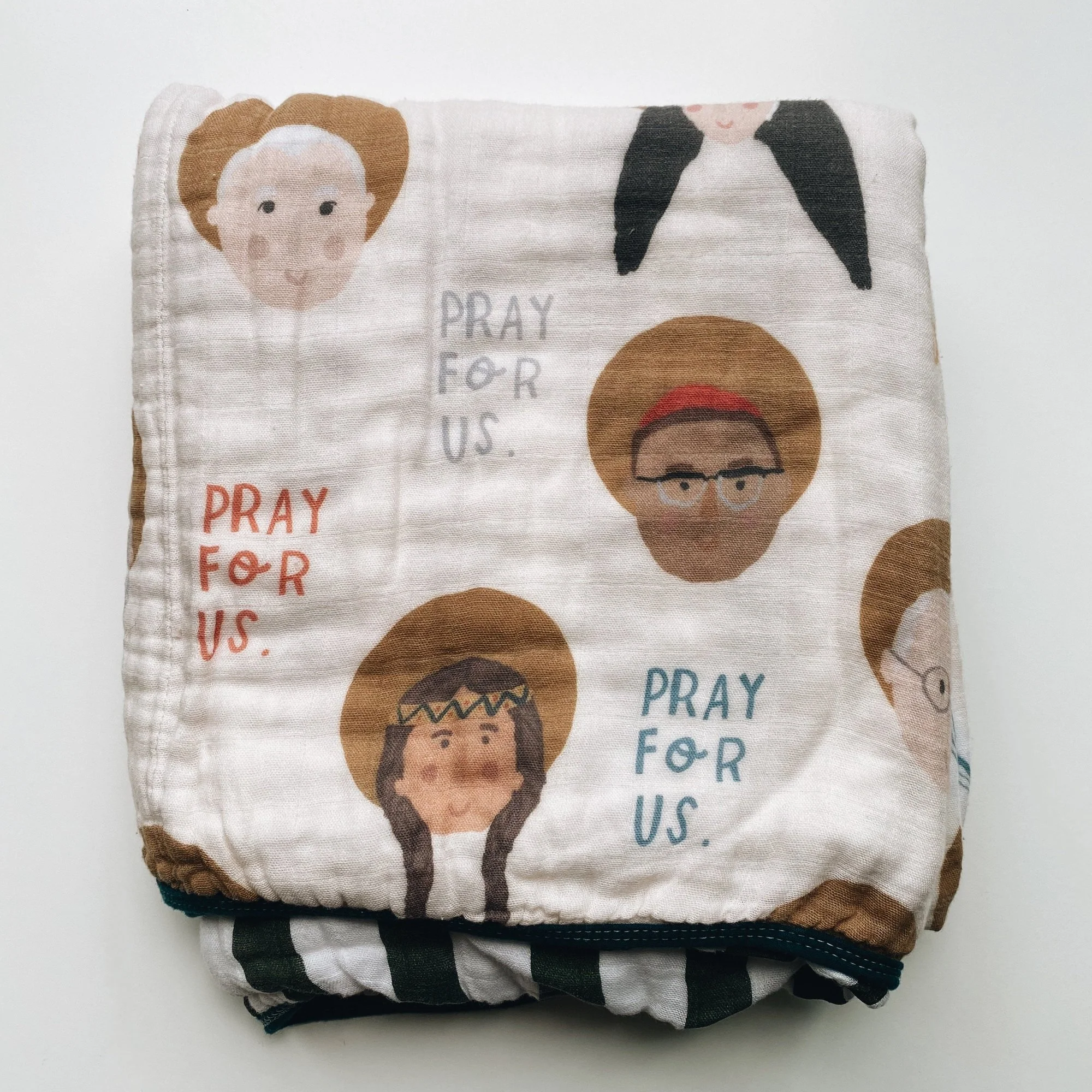 Be A Heart All Saints Deluxe Muslin Quilt - Image 2