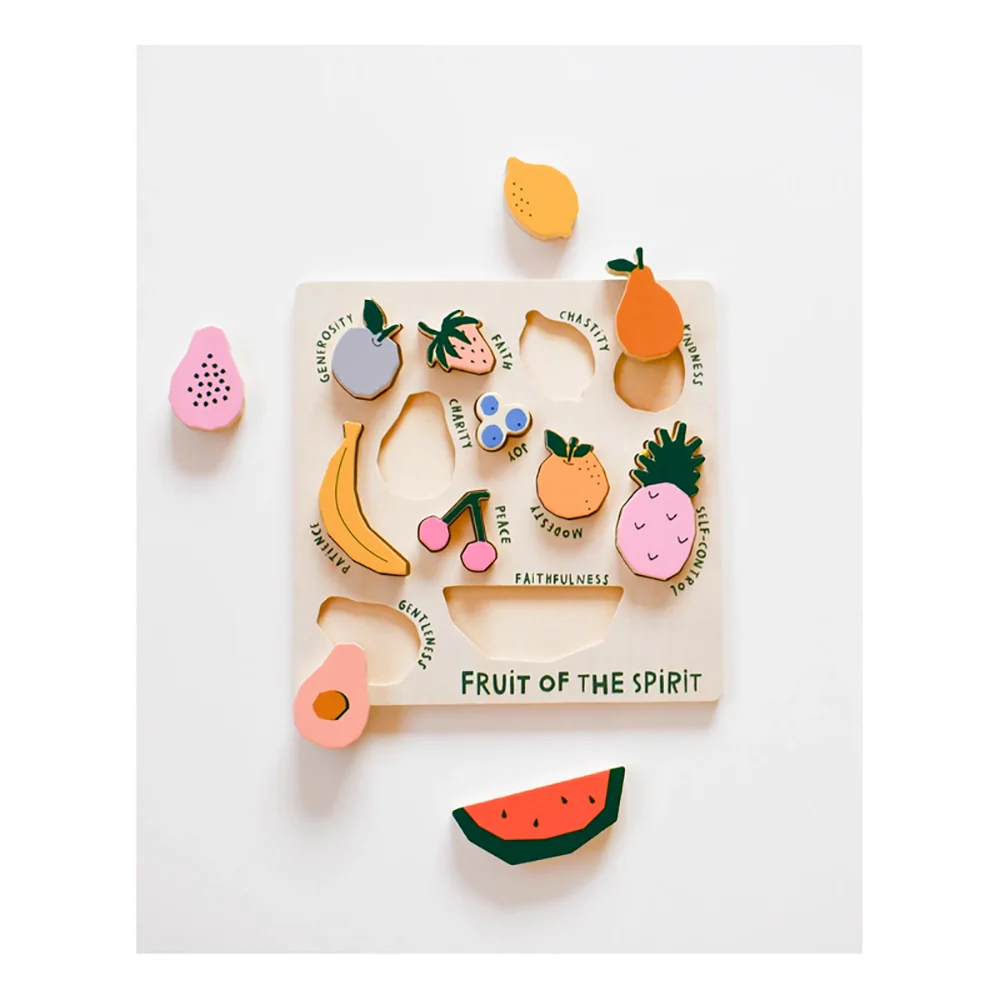 Be A Heart - Fruit of the Spirit Wooden Puzzle - Image 2