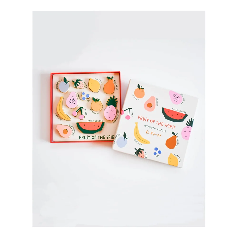 Be A Heart - Fruit of the Spirit Wooden Puzzle - Image 3