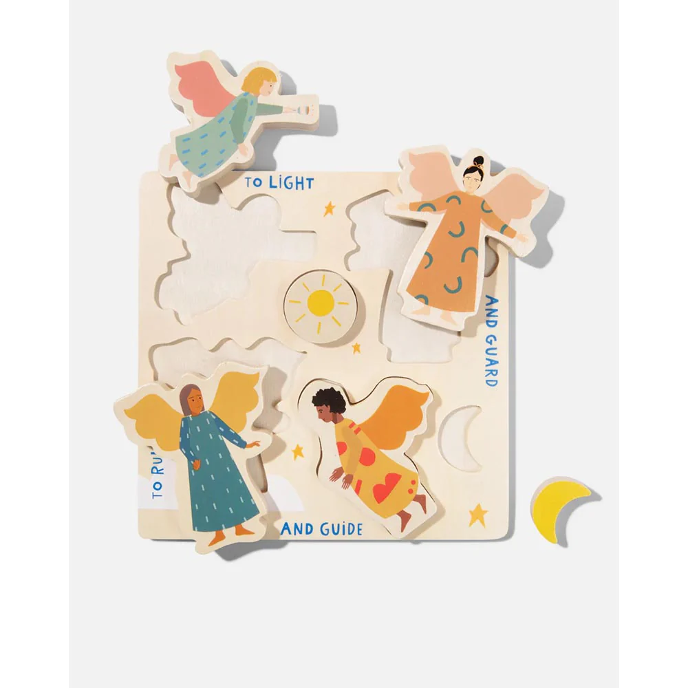 Be A Heart Guardian Angel Wooden Puzzle - Image 2