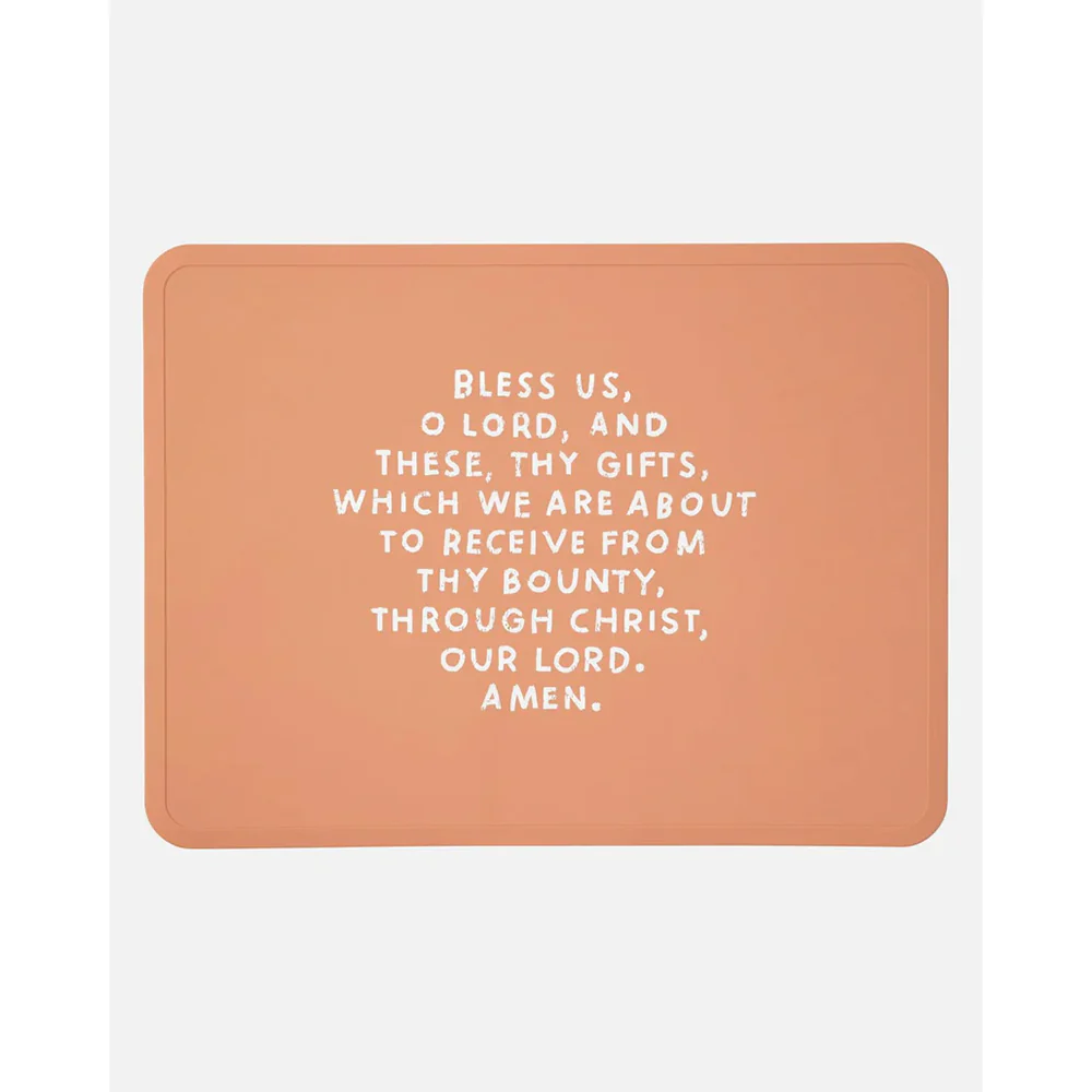 Be A Heart Meal Blessing Placemat - Multiple Colors - Image 4