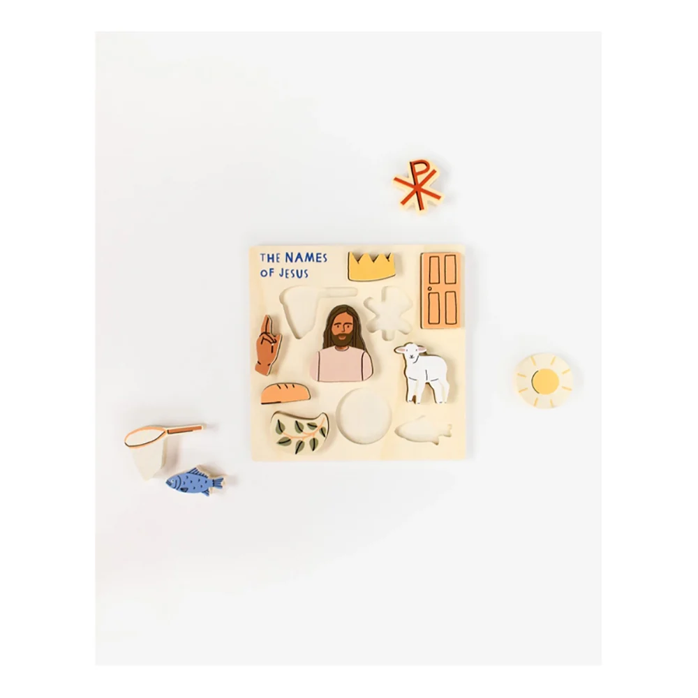Be A Heart - Names of Jesus Wooden Puzzle - Image 3