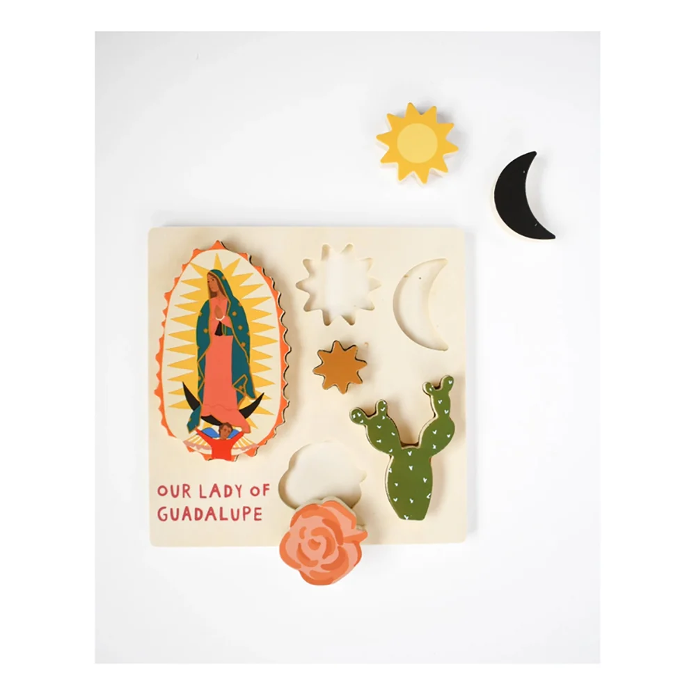 Be A Heart - Our Lady of Guadalupe Wooden Puzzle - Image 2