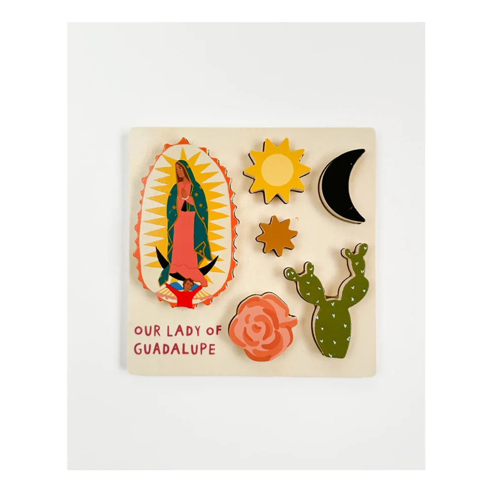 Be A Heart - Our Lady of Guadalupe Wooden Puzzle - Image 3