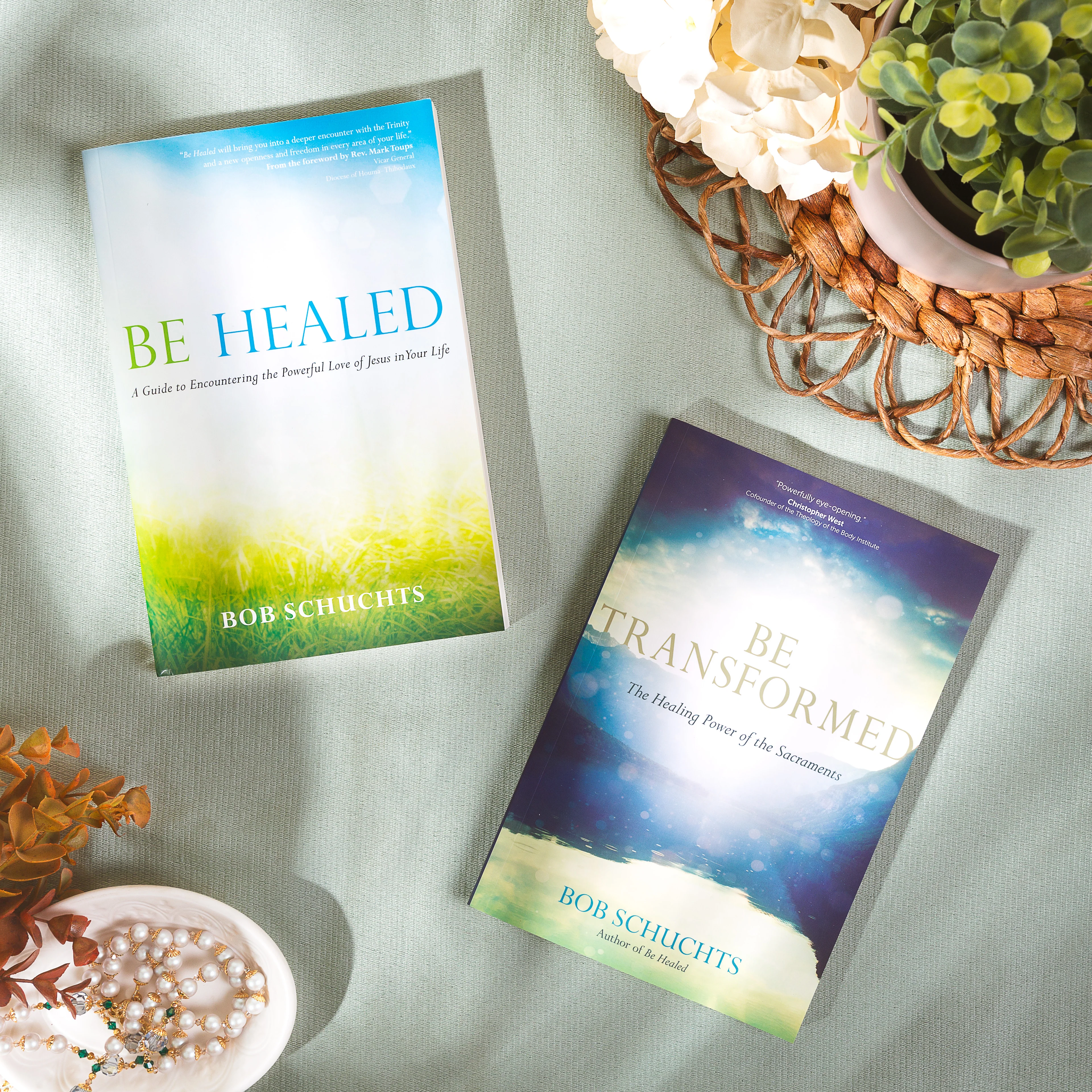 Be Healed: A Guide to Encountering the Powerful Love of Jesus in Your Life & Be Transformed: The Healing Power of the Sacraments (2 Book Set)