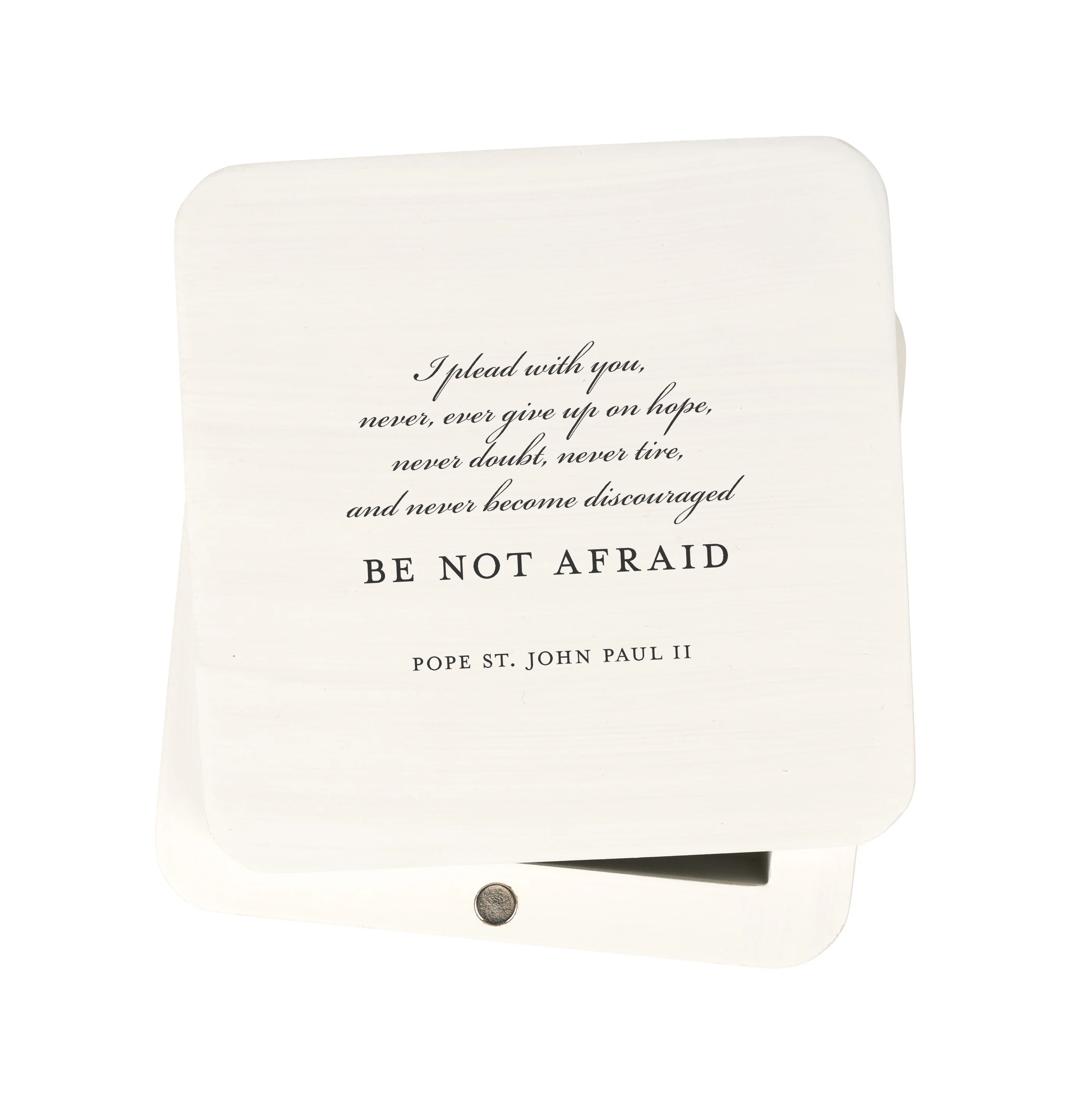 Be Not Afraid Keepsake Box - Image 3