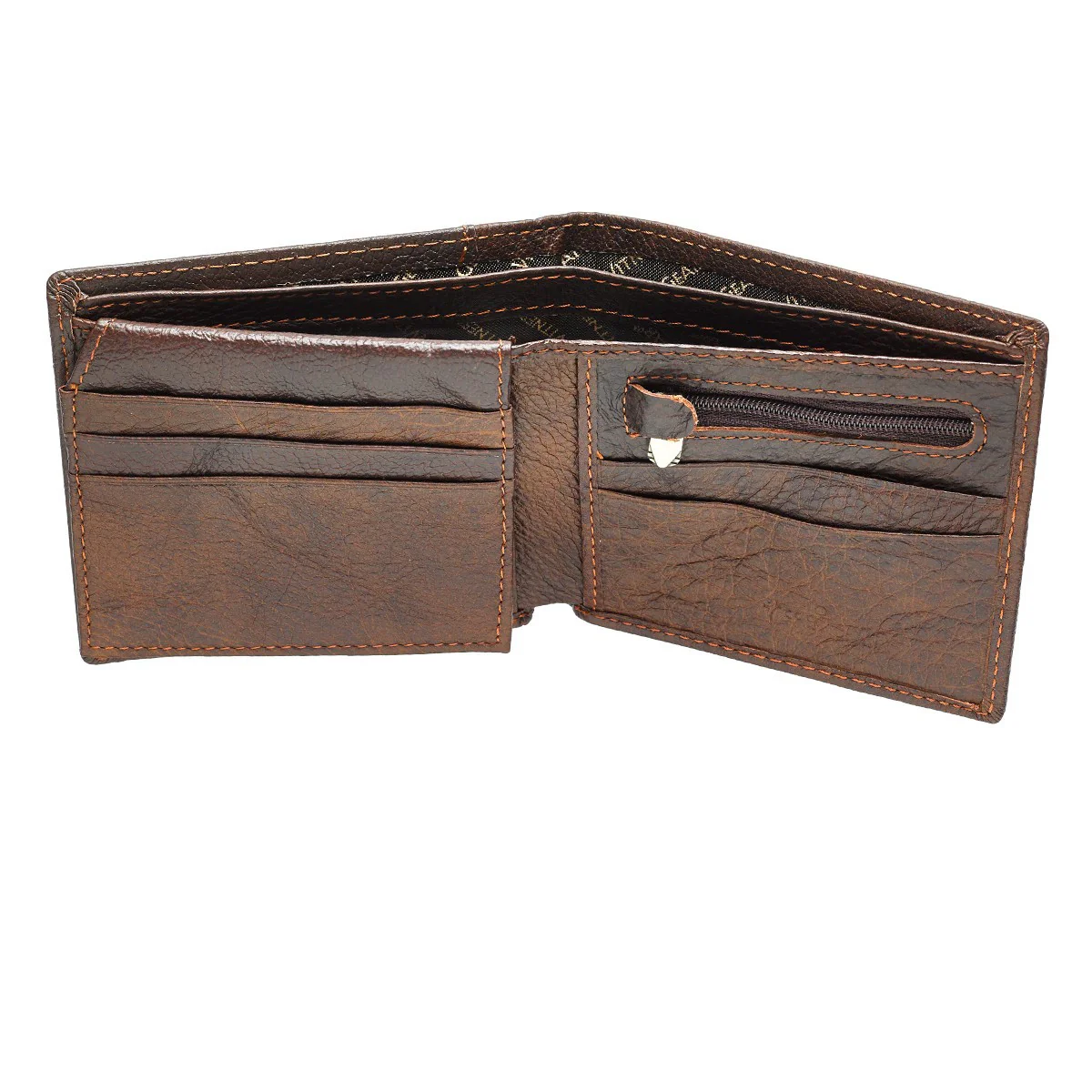 Be Strong and Courageous Leather Wallet - Image 3