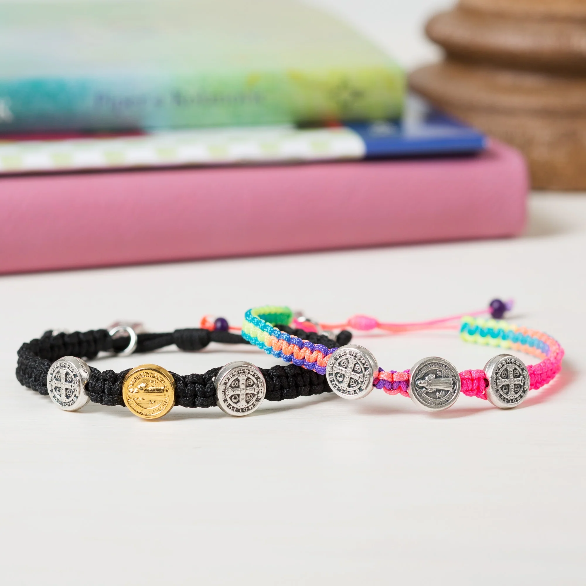 Benedictine Blessings Rainbow Bracelet for Kids - Image 2