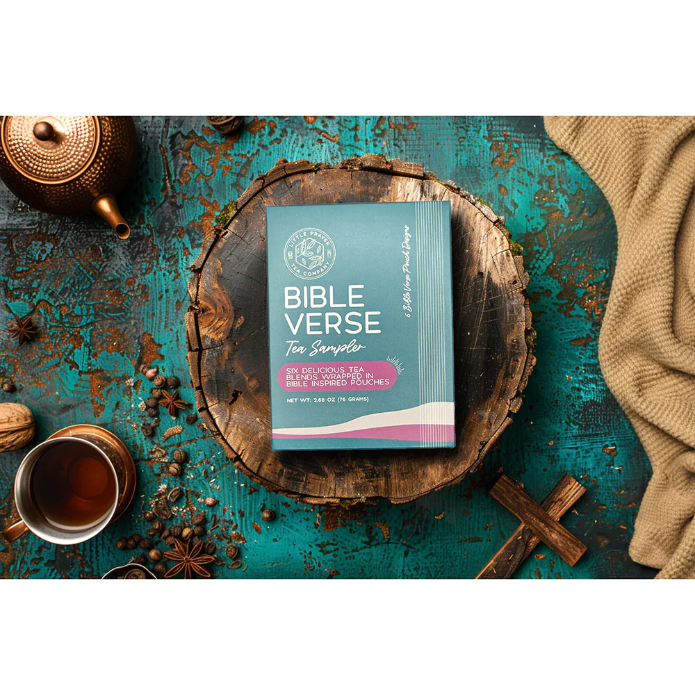 Bible Verse Tea Sampler Gift Box - 6 Teas - Image 2
