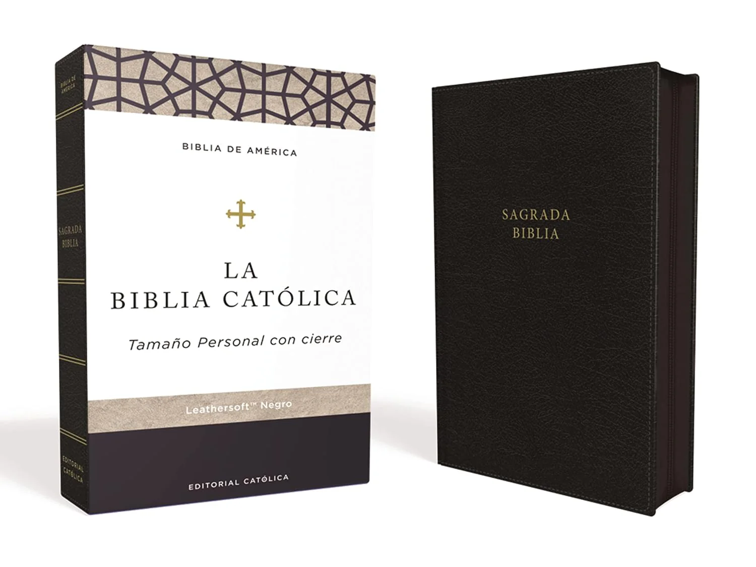 Biblia Catolica Tamaño Personal Con Cierre - Zippered Catholic Bible: Spanish Edition - Image 2