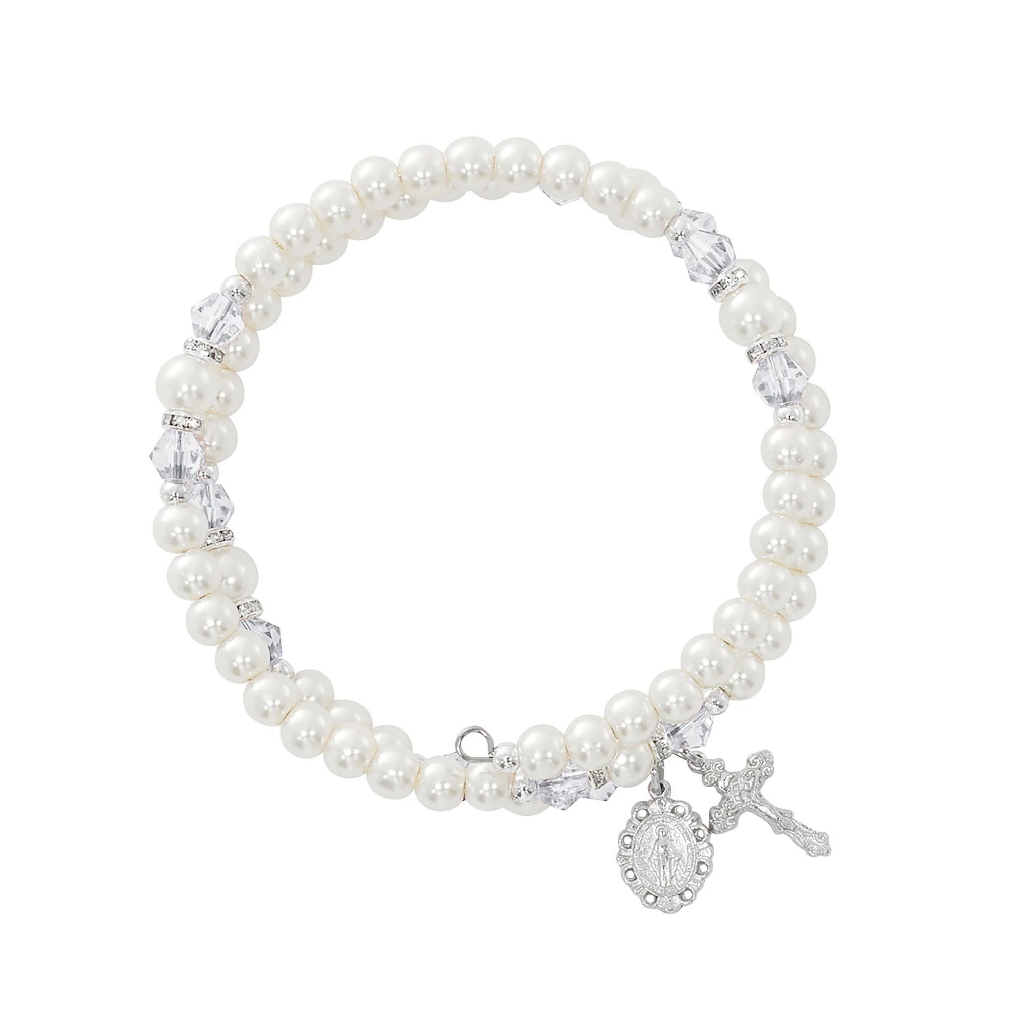 Birthstone & Pearl Rosary Wrap Bracelet - Multiple Birthstones - Image 8