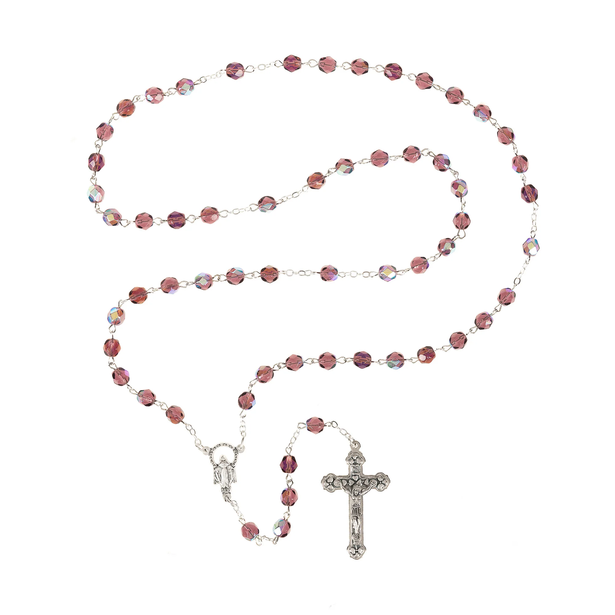 Birthstone Rosary - February - Image 2