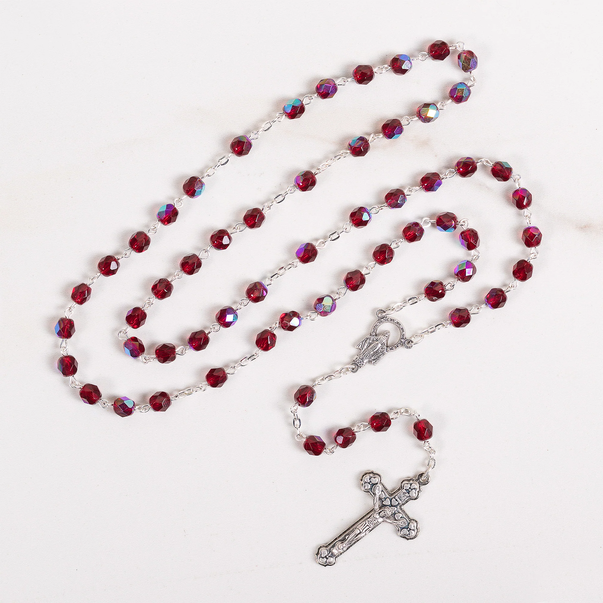 Birthstone Rosary - January