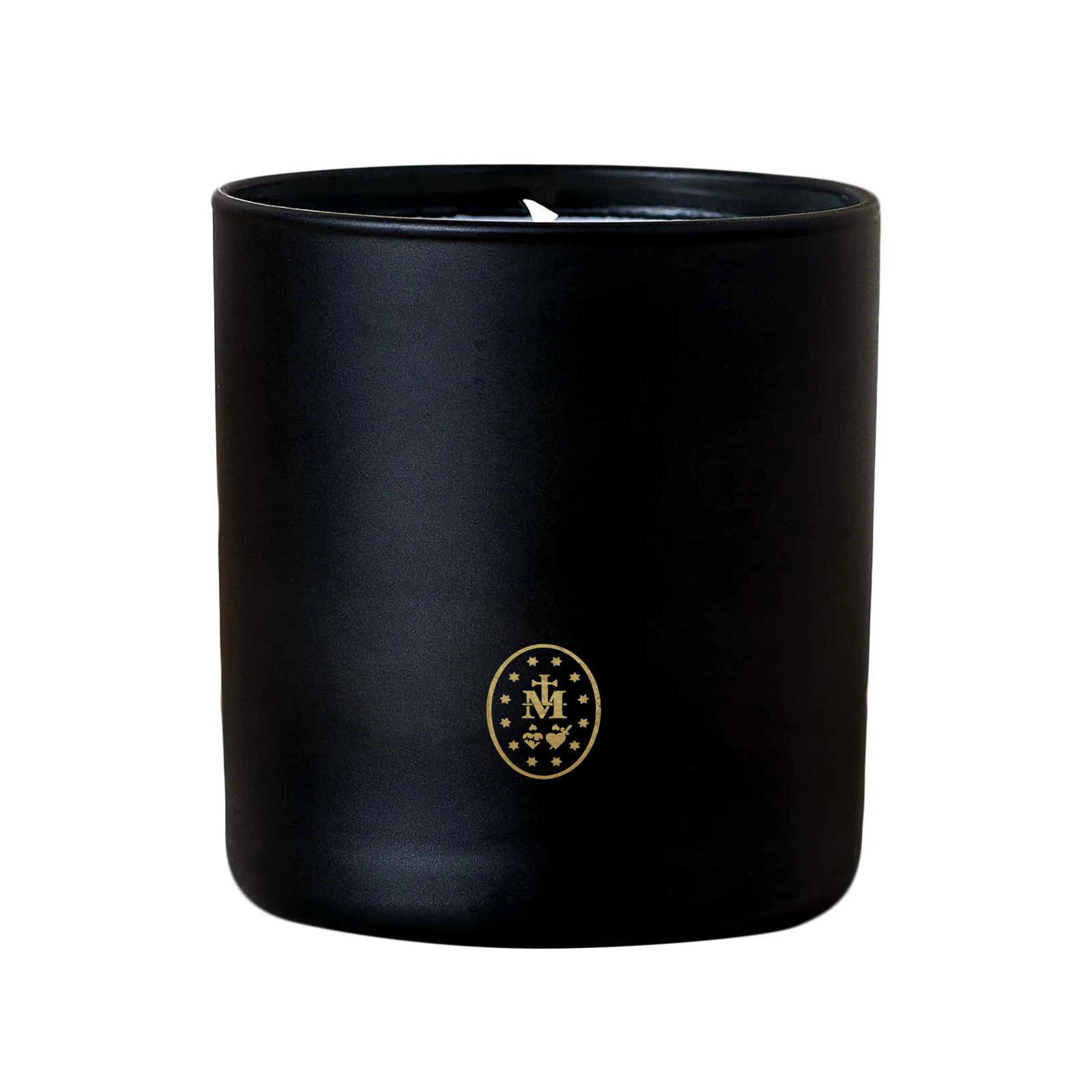 Black & Gold Miraculous Medal Candle - Image 3