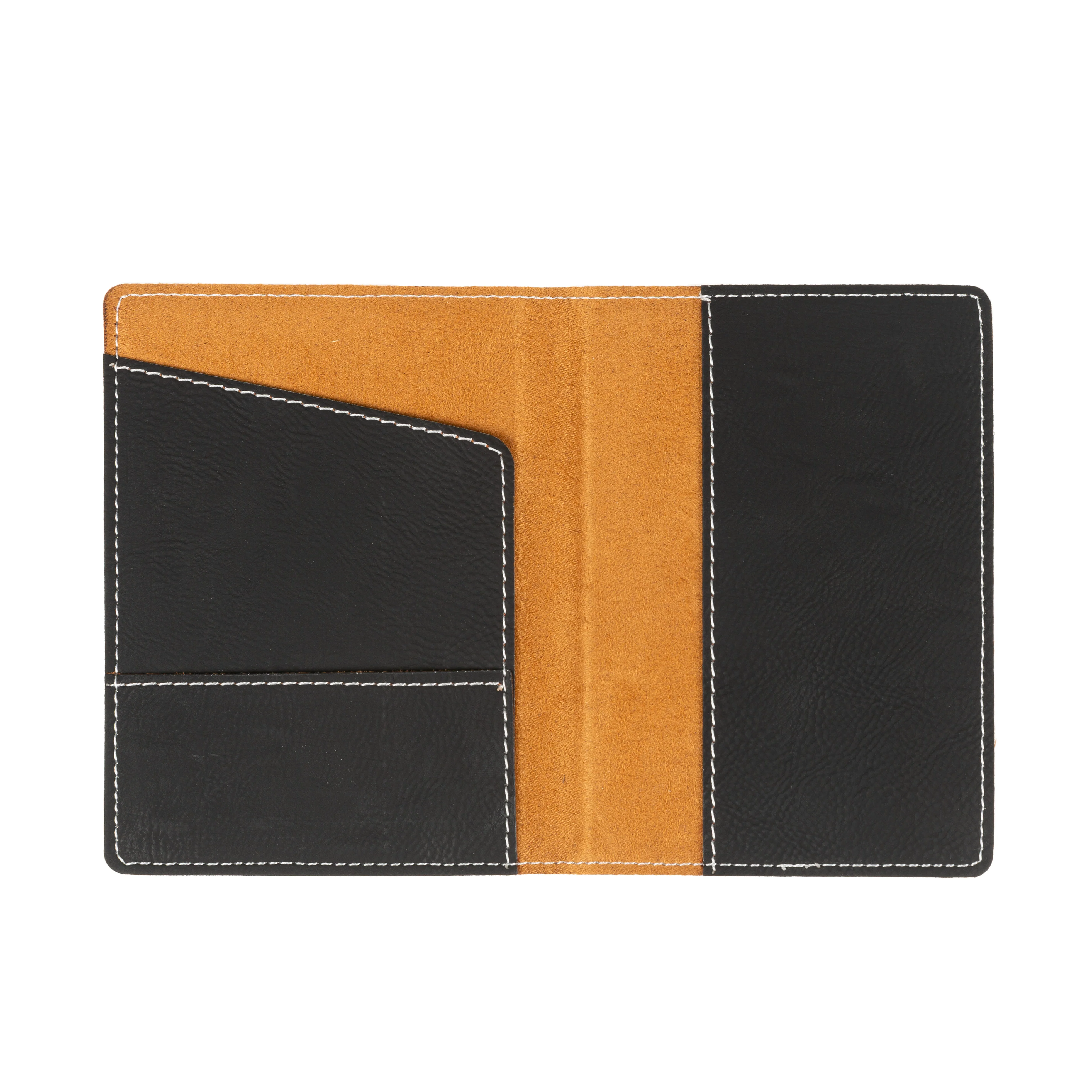Black Personalized Passport Cover - Image 3