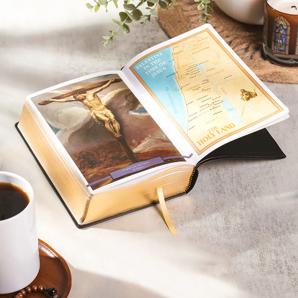 Black Premium Ultra Soft Bible- NABRE - Image 2