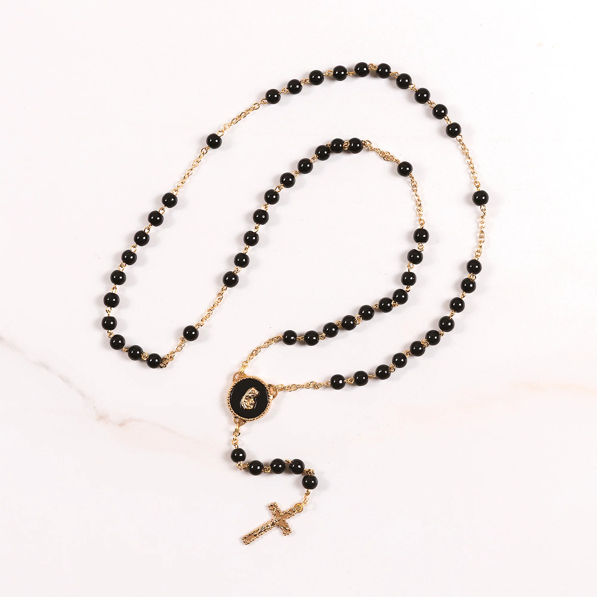 Black St. Michael Rosary - Image 3