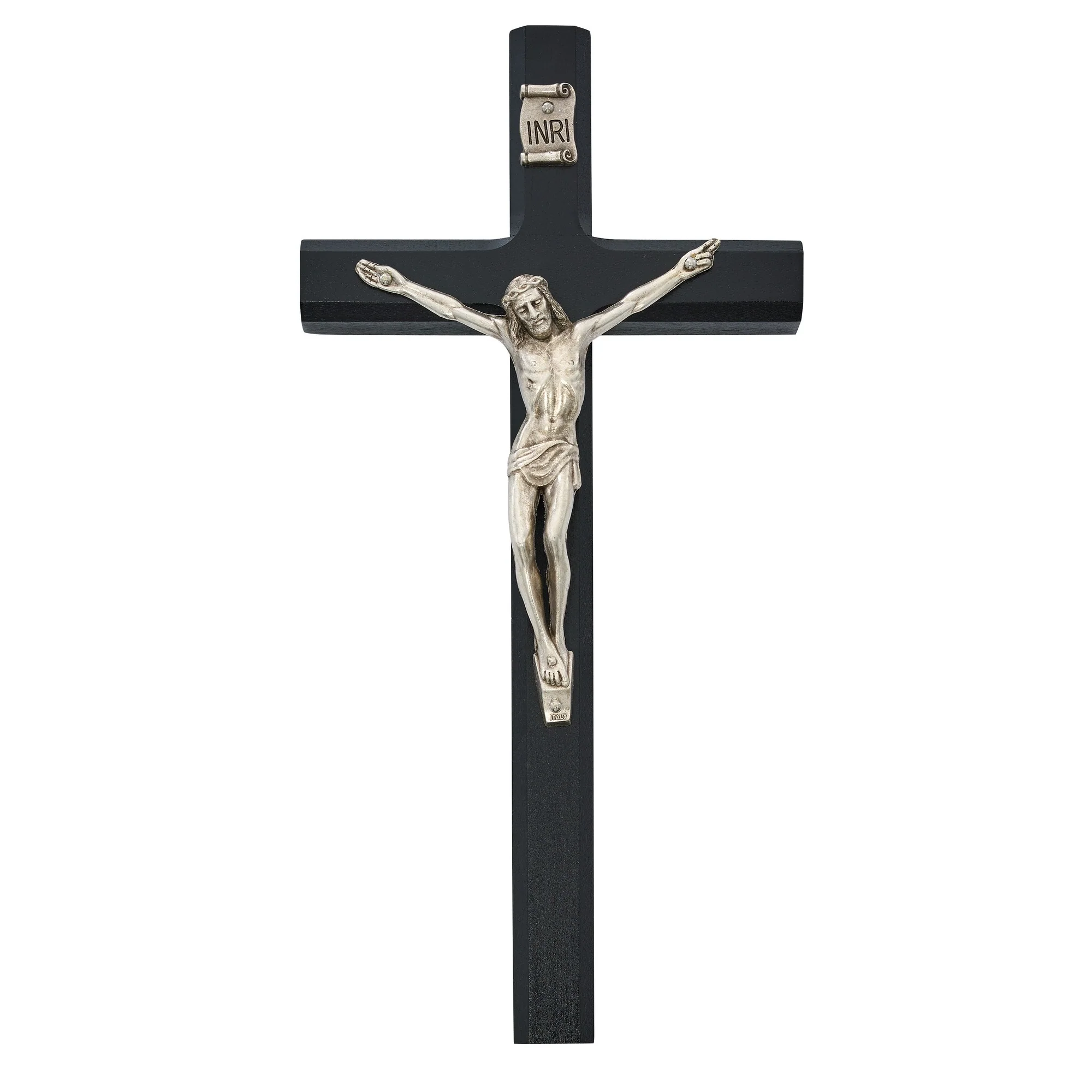 Black Wood Crucifix - Image 2