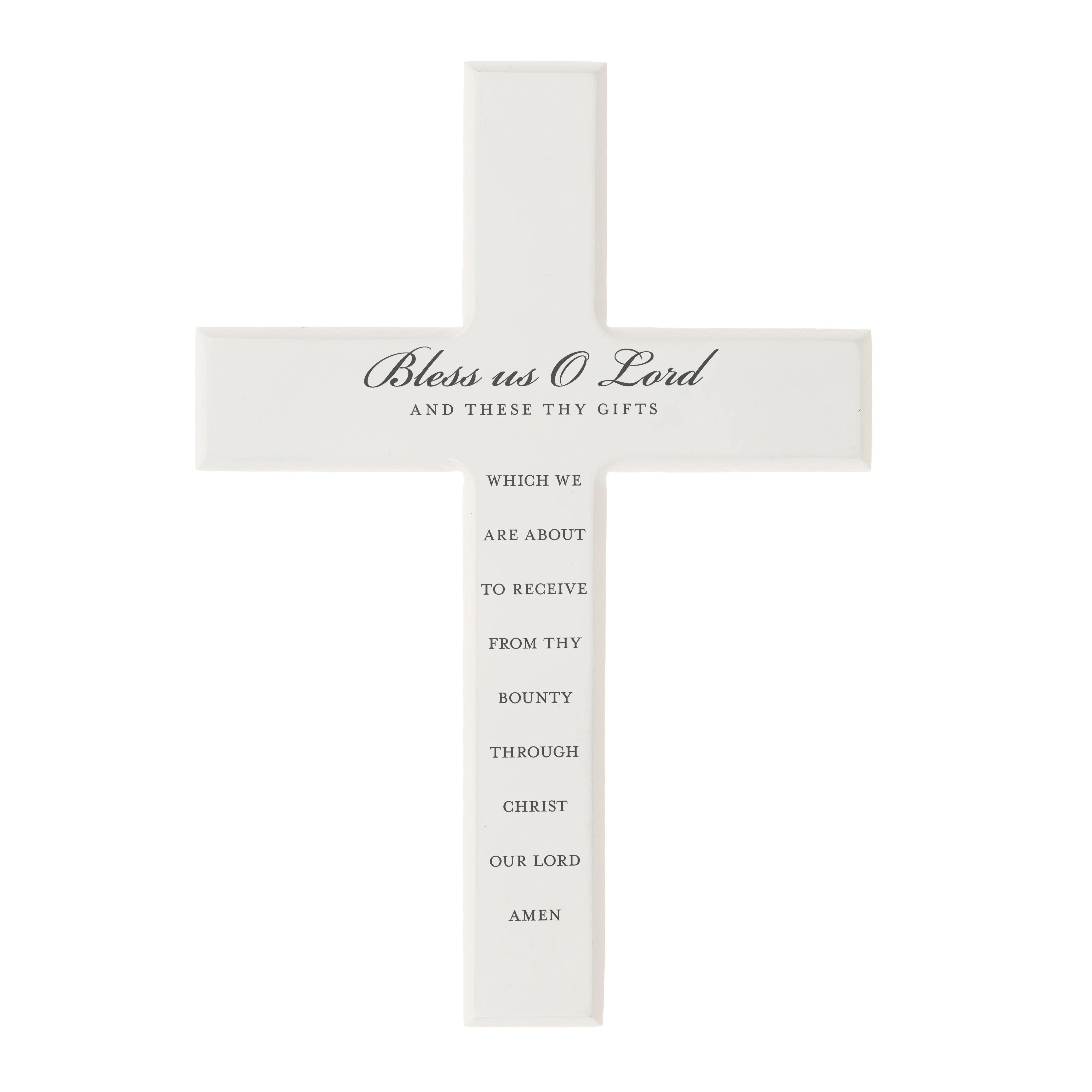 Bless Us O Lord Cross - Multiple Colors